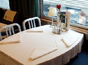 Dining onboard